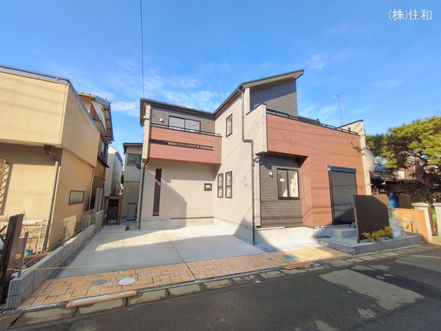 埼玉県富士見市渡戸１丁目の新築戸建て外構写真 2026年1月4日撮影