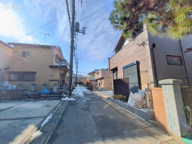 埼玉県富士見市渡戸１丁目の新築戸建て外構写真 2026年1月4日撮影