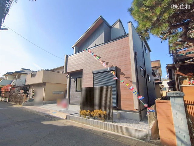 埼玉県富士見市渡戸１丁目の新築戸建て完成写真 2026年1月25日撮影