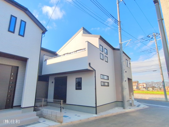 埼玉県富士見市渡戸１丁目の新築戸建て完成写真 2025年12月18日撮影