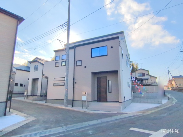 埼玉県富士見市渡戸１丁目の新築戸建て完成写真 2025年12月18日撮影