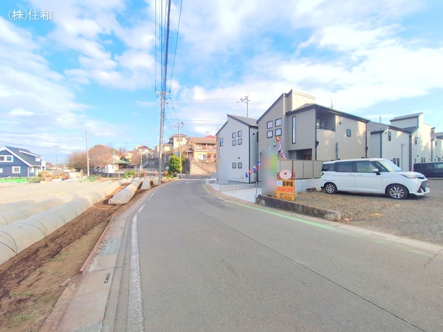 埼玉県富士見市渡戸１丁目の新築戸建て完成写真 2025年12月18日撮影