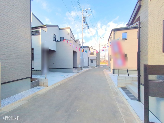 埼玉県富士見市渡戸１丁目の新築戸建て完成写真 2025年12月18日撮影