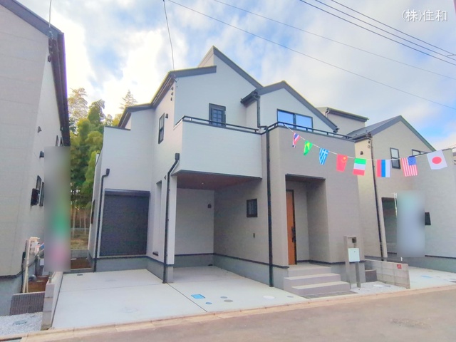 埼玉県富士見市渡戸1丁目の新築戸建て完成写真 2025年12月18日撮影