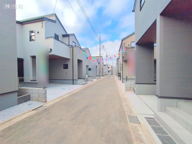 埼玉県富士見市渡戸1丁目の新築戸建て完成写真 2025年12月18日撮影