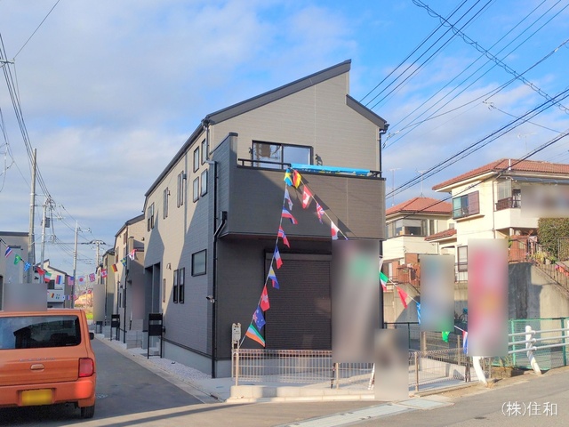 埼玉県富士見市渡戸1丁目の新築戸建て完成写真 2025年12月18日撮影