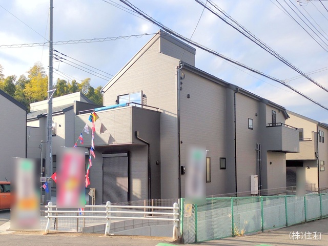 埼玉県富士見市渡戸1丁目の新築戸建て完成写真 2025年12月18日撮影