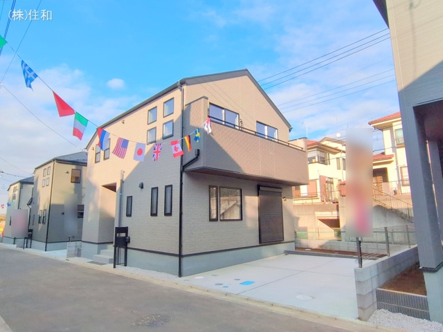 埼玉県富士見市渡戸１丁目の新築戸建て完成写真 2025年12月18日撮影