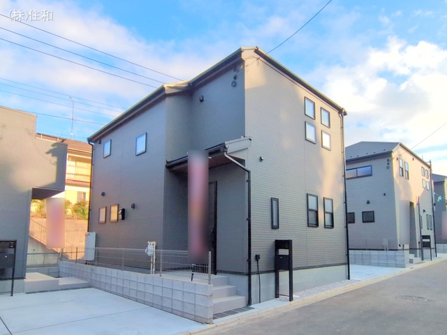 埼玉県富士見市渡戸１丁目の新築戸建て完成写真 2025年12月18日撮影