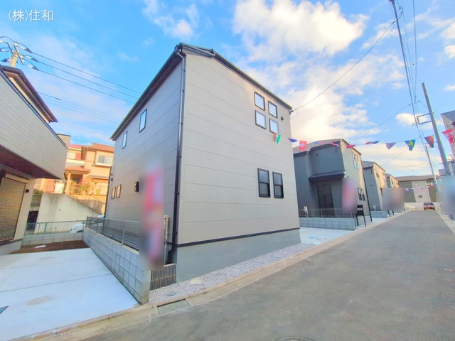 埼玉県富士見市渡戸1丁目の新築戸建て完成写真 2025年12月18日撮影