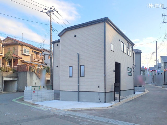 埼玉県富士見市渡戸1丁目の新築戸建て完成写真 2025年12月18日撮影