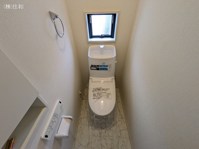 埼玉県志木市柏町3丁目の新築戸建てトイレ写真 2025年10月2日撮影