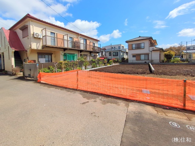 埼玉県志木市柏町3丁目の新築戸建て更地・土地写真 2025年4月13日撮影