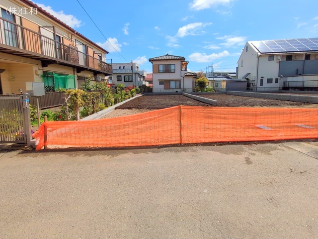 埼玉県志木市柏町3丁目の新築戸建て更地・土地写真 2025年4月13日撮影