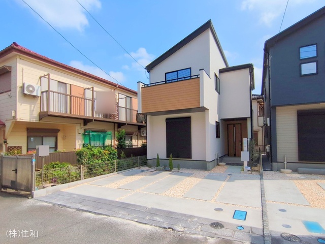 埼玉県志木市柏町3丁目の新築戸建て完成写真 2025年9月15日撮影