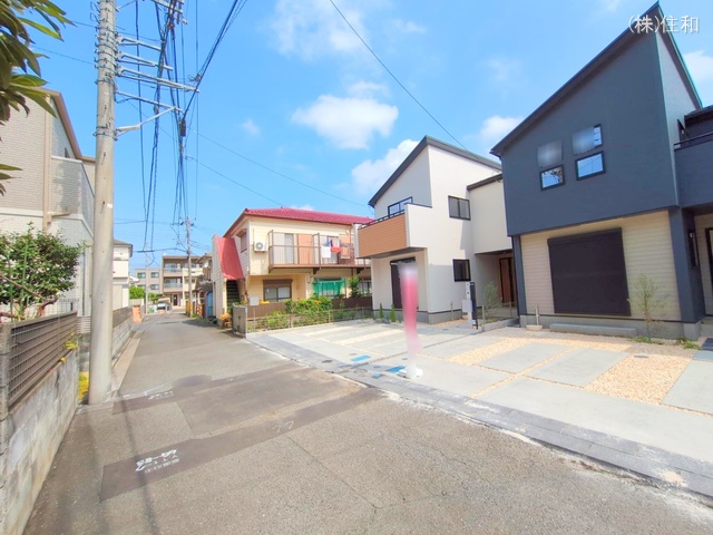 埼玉県志木市柏町3丁目の新築戸建て完成写真 2025年9月15日撮影