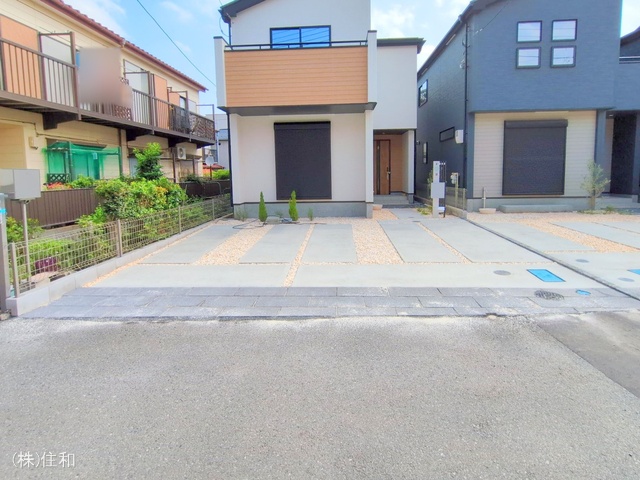 埼玉県志木市柏町3丁目の新築戸建て完成写真 2025年9月15日撮影