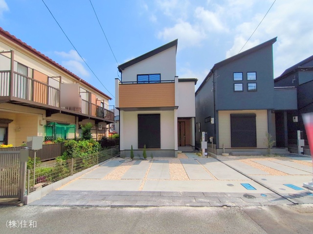 埼玉県志木市柏町3丁目の新築戸建て完成写真 2025年9月15日撮影