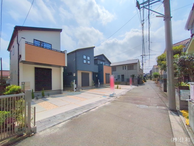 埼玉県志木市柏町3丁目の新築戸建て完成写真 2025年9月15日撮影