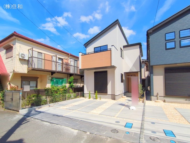 埼玉県志木市柏町３丁目-新築戸建ての完成写真