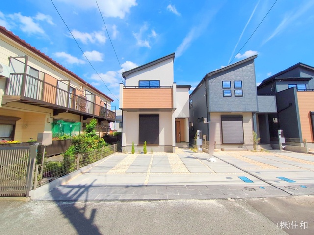 埼玉県志木市柏町3丁目の新築戸建て完成写真 2025年9月23日撮影