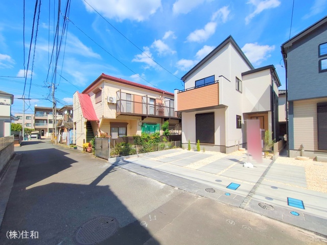 埼玉県志木市柏町3丁目の新築戸建て完成写真 2025年9月23日撮影