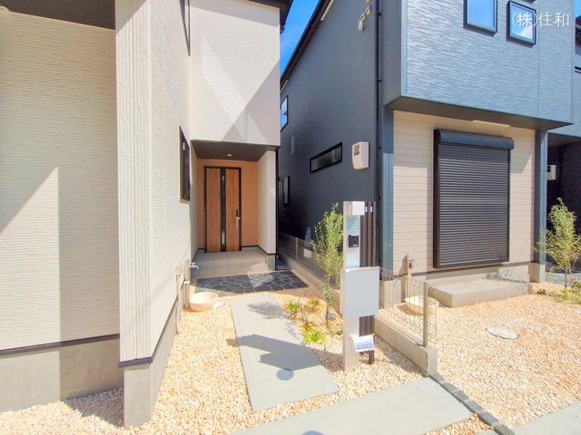 埼玉県志木市柏町3丁目の新築戸建て完成写真 2025年9月23日撮影