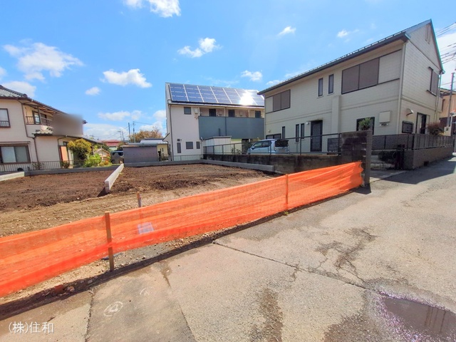 埼玉県志木市柏町3丁目の新築戸建て更地・土地写真 2025年4月13日撮影