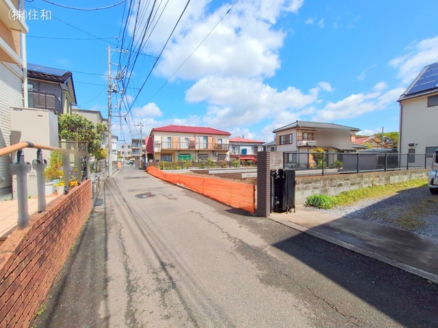 埼玉県志木市柏町3丁目の新築戸建て更地・土地写真 2025年4月13日撮影