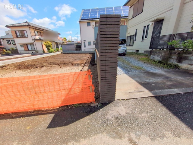 埼玉県志木市柏町3丁目の新築戸建て更地・土地写真 2025年4月13日撮影