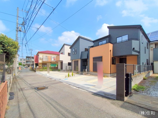 埼玉県志木市柏町3丁目の新築戸建て完成写真 2025年9月15日撮影