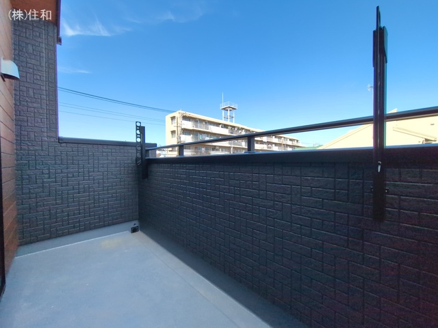 埼玉県ふじみ野市西1丁目の新築戸建てバルコニー写真 2025年10月1日撮影