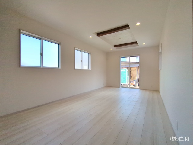 埼玉県ふじみ野市西1丁目の新築戸建てリビング写真 2025年10月1日撮影