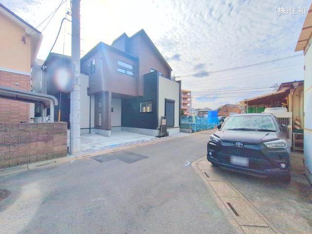 埼玉県ふじみ野市西1丁目の新築戸建て完成写真 2025年9月21日撮影