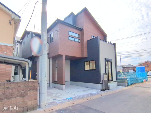 埼玉県ふじみ野市西1丁目の新築戸建て完成写真 2025年9月21日撮影