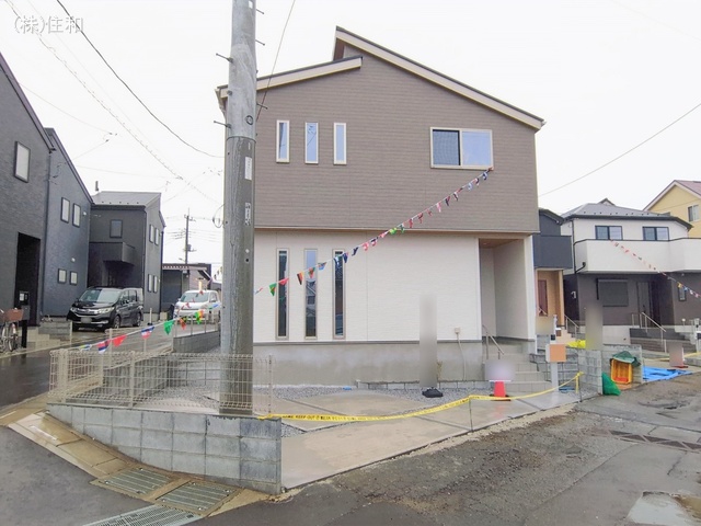 埼玉県富士見市羽沢１丁目の新築戸建て完成写真 2026年2月24日撮影