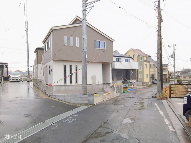 埼玉県富士見市羽沢１丁目の新築戸建て完成写真 2026年2月24日撮影