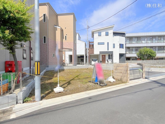 埼玉県志木市本町3丁目の新築戸建て更地・土地写真 2024年5月21日撮影