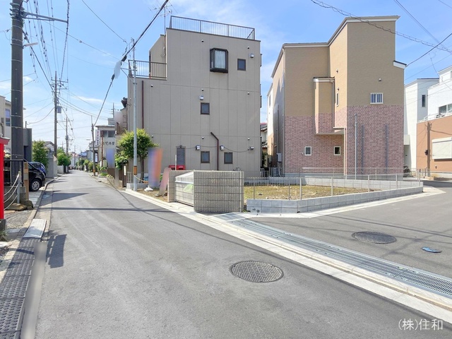 埼玉県志木市本町3丁目の新築戸建て更地・土地写真 2024年5月21日撮影