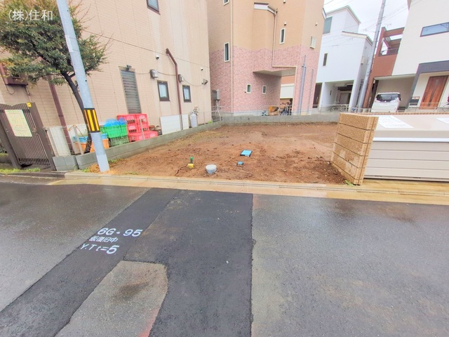 埼玉県志木市本町3丁目の新築戸建て更地・土地写真 2025年4月2日撮影