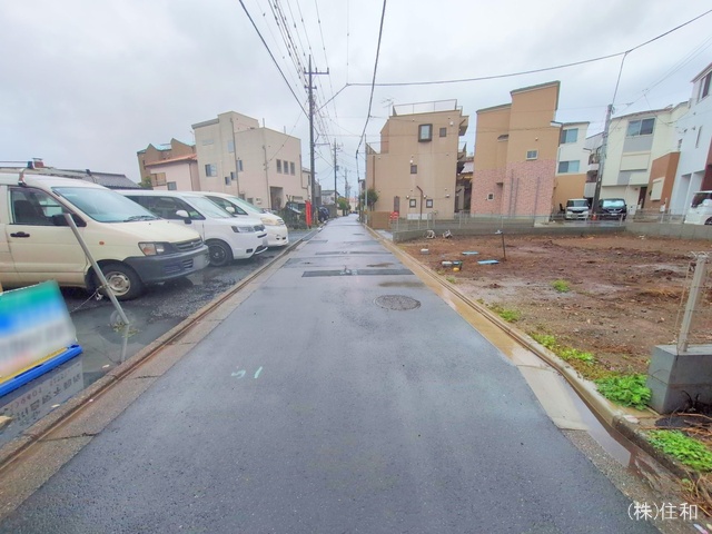 埼玉県志木市本町3丁目の新築戸建て更地・土地写真 2025年4月2日撮影