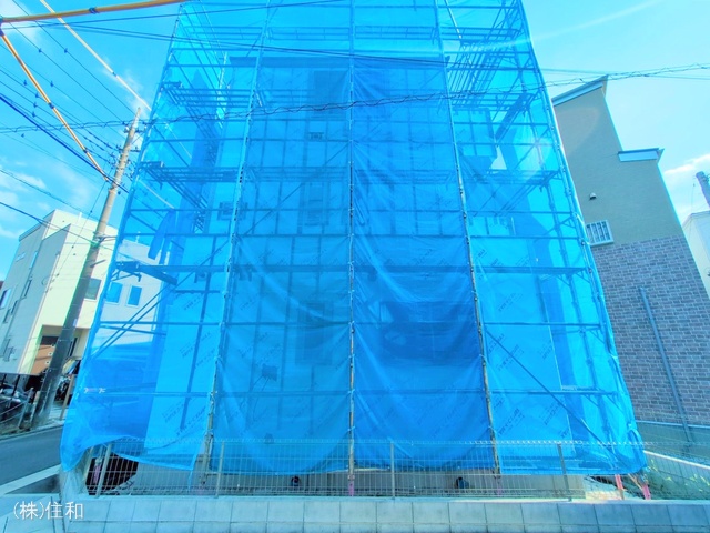 埼玉県志木市本町3丁目の新築戸建てシート写真 2025年9月25日撮影