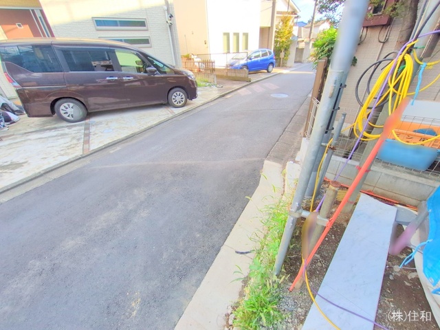 埼玉県志木市本町3丁目の新築戸建てシート写真 2025年9月25日撮影