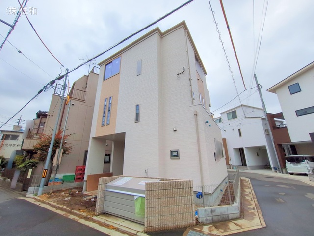 埼玉県志木市本町3丁目の新築戸建て外構写真 2025年10月14日撮影