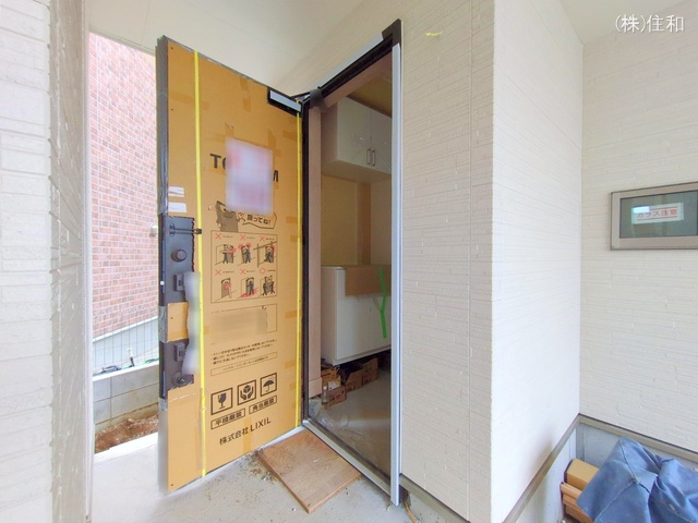 埼玉県志木市本町3丁目の新築戸建て外構写真 2025年10月14日撮影