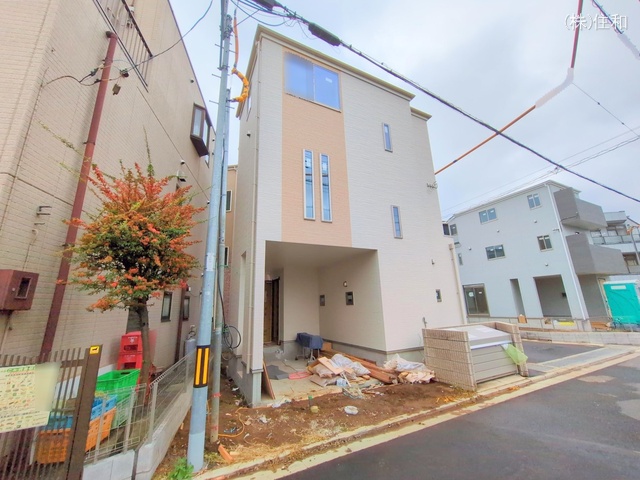 埼玉県志木市本町3丁目の新築戸建て外構写真 2025年10月14日撮影