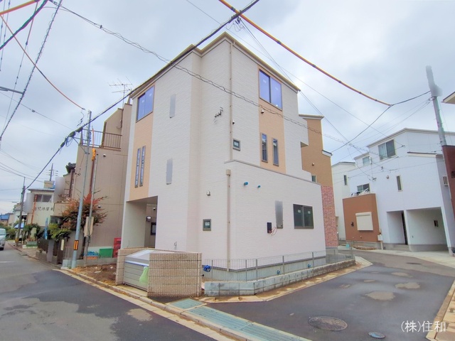 埼玉県志木市本町3丁目の新築戸建て外構写真 2025年10月14日撮影