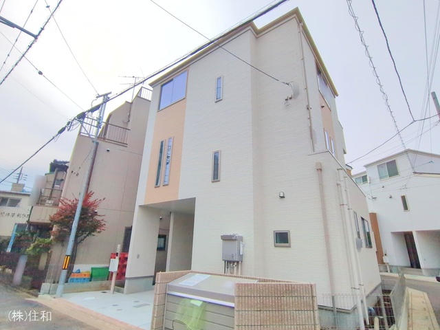 埼玉県志木市本町３丁目の新築戸建て外構写真 2025年11月4日撮影