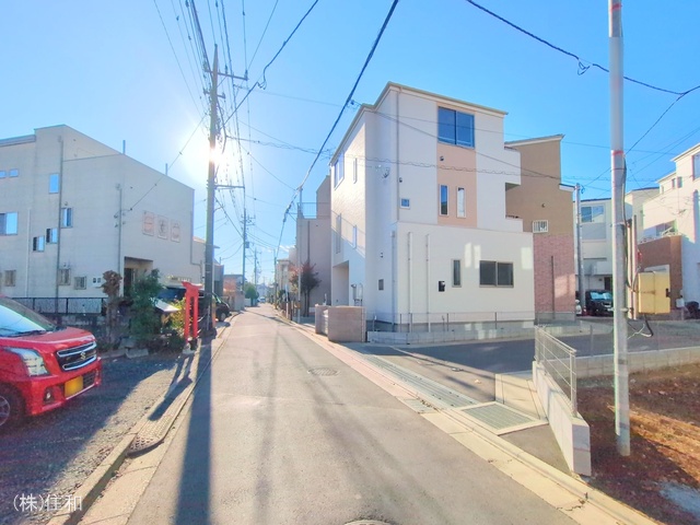 埼玉県志木市本町３丁目の新築戸建て完成写真 2025年12月7日撮影