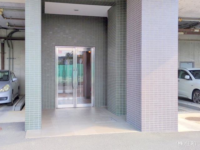 埼玉県朝霞市膝折町4丁目のマンション『レーベンハイムフォレチッタ・ガーデン』エントランス写真 2025年9月25日撮影